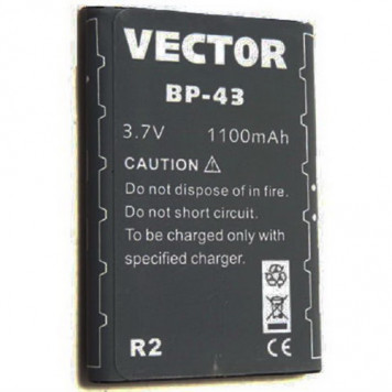 Снят с производства  VECTOR BP-43 R2-0